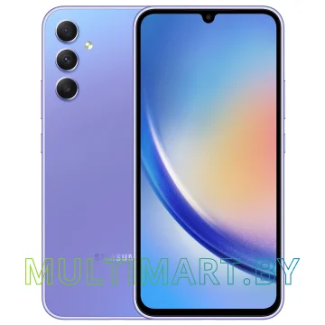 Смартфон Samsung Galaxy A34 5G SM-A346E/DSN 6GB/128GB (лавандовый)